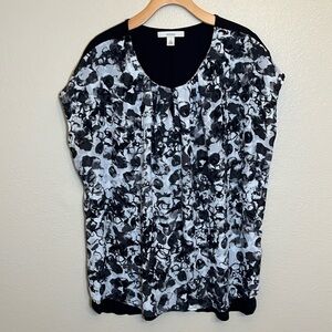 Sejour Plus Size Black Grey Shirt